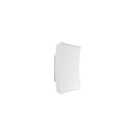 WALL S/M 13W LED TRI 1111Lm IP65 Curved Square Wh