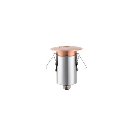 DECK 12V 3W RND SS316 6K IP67 F/Plate 64mm Open 180 Lm