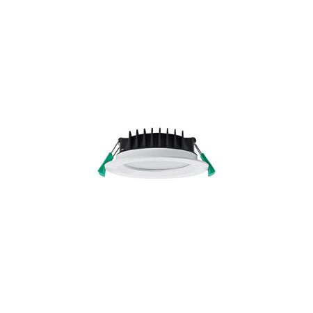 D/L FIXED DIMM 12W RND WH Tri IP44 90mm 1020 Lm