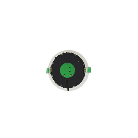 D/L FIXED DIMM 12W RND WH Tri IP44 90mm 1020 Lm