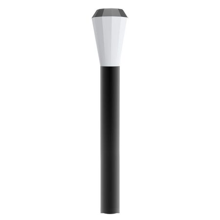 BOLLARD 13W TAPERED Dark Grey 3K IP54 H800mm 580 Lm