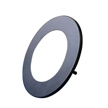 D/L FACEPLATE MATT BLK OD 95mm for NOVADLUX02