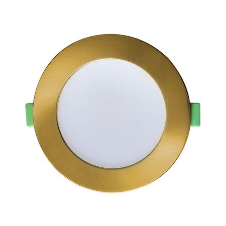 D/L Faceplate ANT. BRASS OD112mm for NOVADLUX01A & NOVACOB01