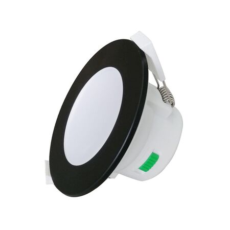D/L FACEPLATE MATT BLK OD 95mm for NOVADLUX02