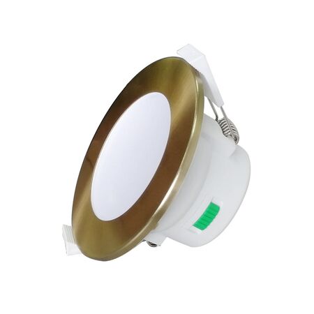 D/L FACEPLATE MATT BLK OD 95mm for NOVADLUX02
