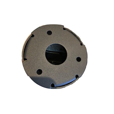 BOLLARD 9W RND Matt Blk w/Wh 3K IP54 H300mm 350 Lm