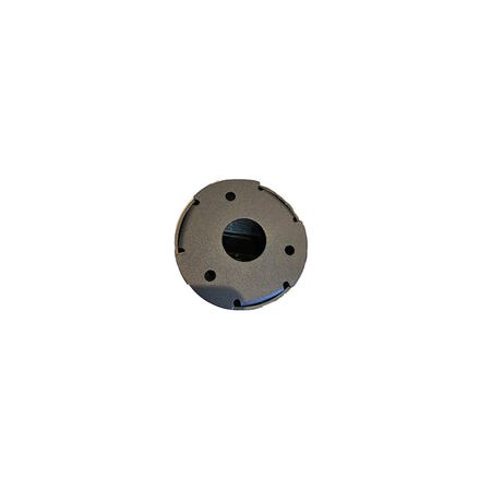 BOLLARD 9W RND Matt Blk w/Wh 3K IP54 H500mm 350 Lm
