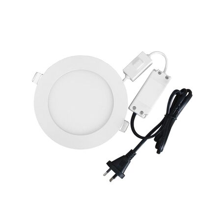 D/L LED DIMM SLIM WH RND TRI 3K/4K/5K 900 LM 12W 155MM IP40