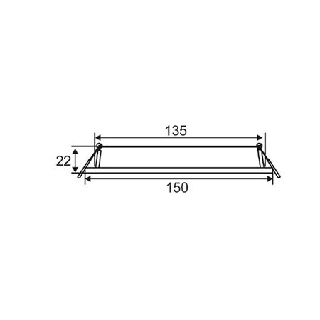 D/L LED DIMM SLIM WH RND TRI 3K/4K/5K 720 LM 9W 135MM IP40