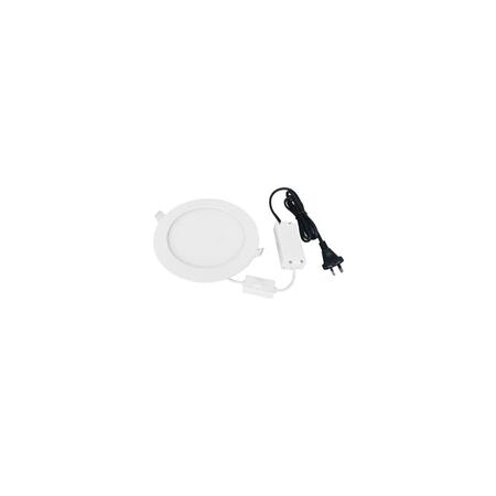 D/L LED DIMM SLIM WH RND TRI 3K/4K/5K 1550 LM 18W 205MM IP40