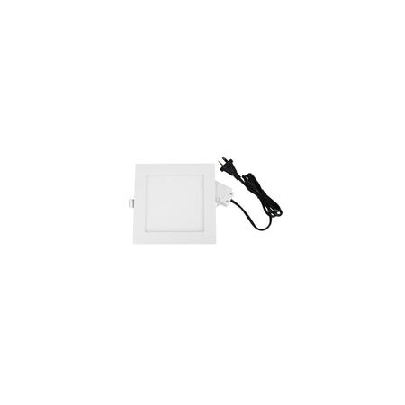 D/L LED DIMM SLIM WH SQ TRI 3K/4K/5K 900 LM 12W 155MM IP40