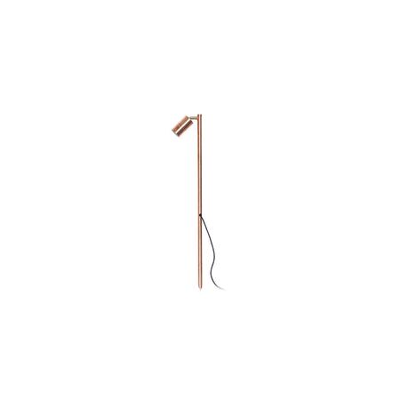 SPIKE S/ADJ 12V MR16 Blk IP65 L1000mm Cable encl Post