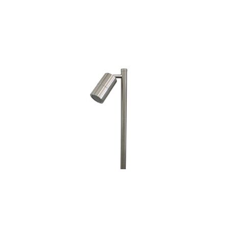 SPIKE S/ADJ 12V MR16 Blk IP65 L1000mm Cable encl Post