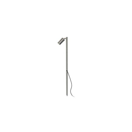 SPIKE S/ADJ 12V MR16 Blk IP65 L1000mm Cable encl Post