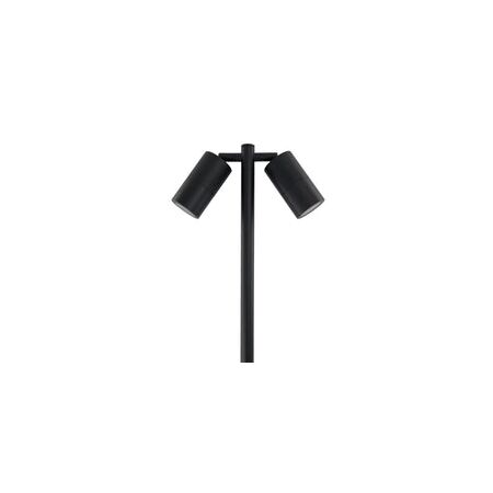 SPIKE D/ADJ 12V MR16 SS316 IP65 L1000mm Cable encl Post