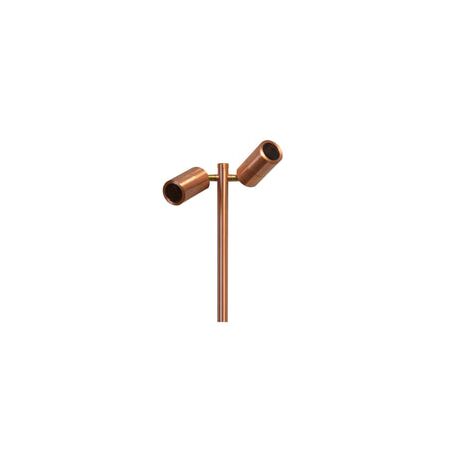 SPIKE D/ADJ 12V MR16 SS316 IP65 L1000mm Cable encl Post