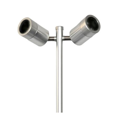 SPIKE D/ADJ 12V MR16 SS316 IP65 L1000mm Cable encl Post