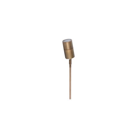 SPIKE S/ADJ 12V MR16 Cop IP65 L650mm Cable encl