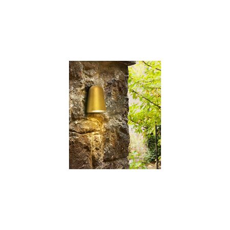 WALL S/M 12V MR16 CONE Antique Brass IP65