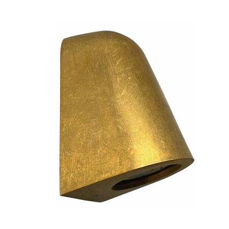 WALL S/M GU10 CONE Antique Brass IP65