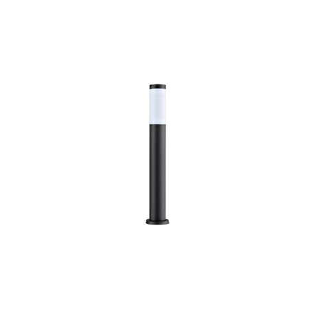 BOLLARD LONG SS304 ES (Max 18W) BLK IP44