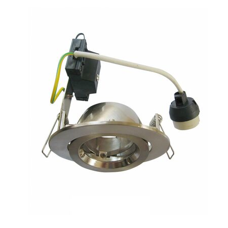 D/L FITTING GIMBAL GU10 RND S/C 90mm w/Lampholder
