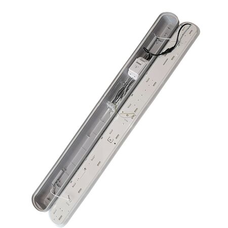 BATTEN LED TRI W/PROOF S/M 9W/18W 660mm IP65 1000Lm/2000Lm