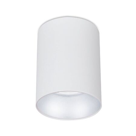 D/L FIXED S/M Fixed GU10 RND Matt Blk+Silver Diff IP20 OD96mm
