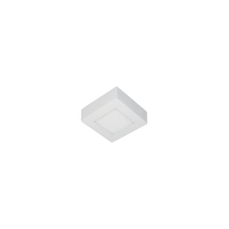OYSTER DIMM LED S/M WH SQ TRI 6W 3K/4K/5K 480LM 120mm IP40