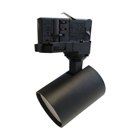 TRACK Head 3 Circuit GU10 BLK IP20 (for Universal Track)