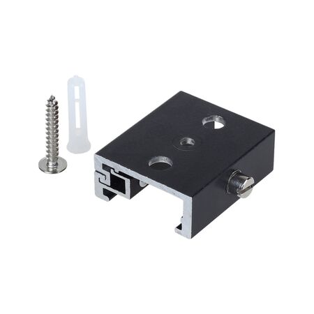 TRACK 3 Circuit 4 Wire Ceiling Kit With Spring BLK