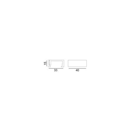 TRACK 3 Circuit 4 Wire Ceiling Kit With Spring BLK