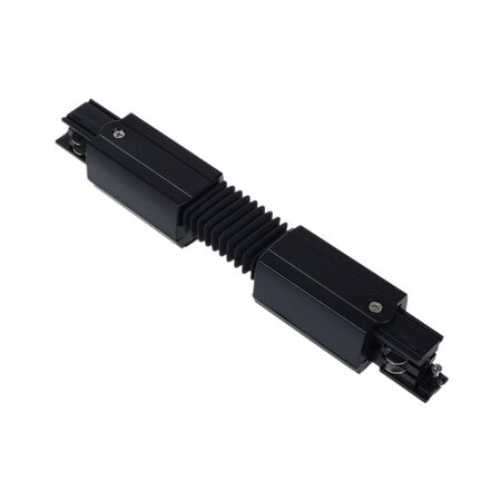 TRACK 3 Circuit 4 Wire L-Piece Connector - RIGHT BLK