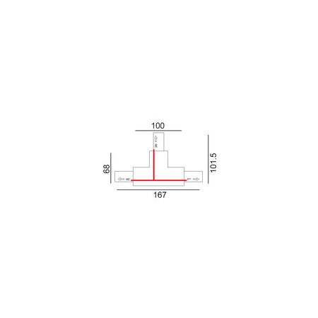 TRACK 3 Circuit 4 Wire TRACK LIVE END - LEFT BLK