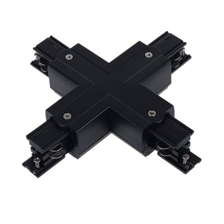 TRACK 3 Circuit 4 Wire Elbow Connector BLK