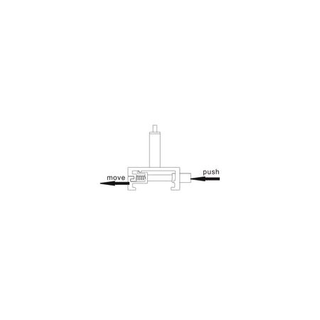 TRACK 3 Circuit 4 Wire Cable Suspension Mnt Ezclick Kit BLk