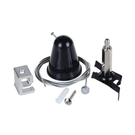 TRACK 3 Circuit 4 Wire Rod Suspension Mount Ezclick Kit BLK