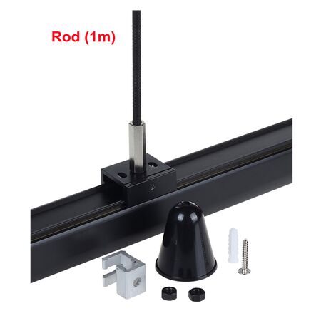 TRACK 3 Circuit 4 Wire Rod Suspension Mount Ezclick Kit BLK