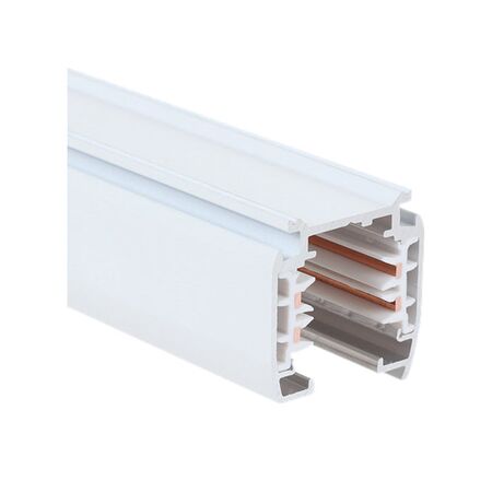 TRACK 3 Circuit 4 Wire Straight Connector  WH