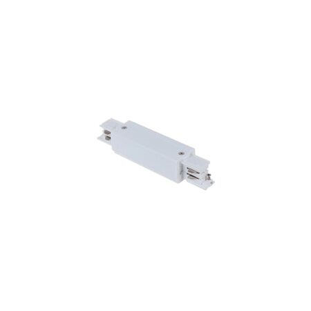 TRACK 3 Circuit 4 Wire Straight Connector  WH