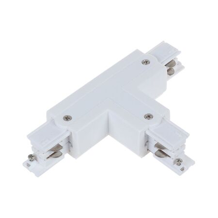 TRACK 3 Circuit 4 Wire Straight Connector  WH