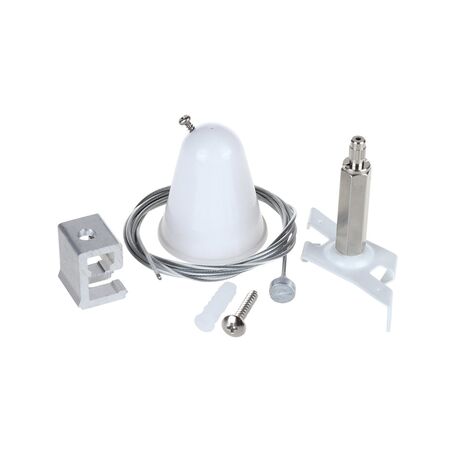 TRACK 3 Circuit 4 Wire Cable Suspension Kit With Spring BLK