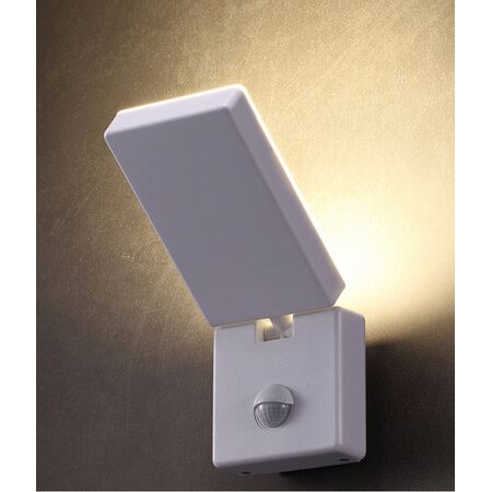 SECURITY S/ADJ LED Wh 4000K IP65 15W w/sensor
