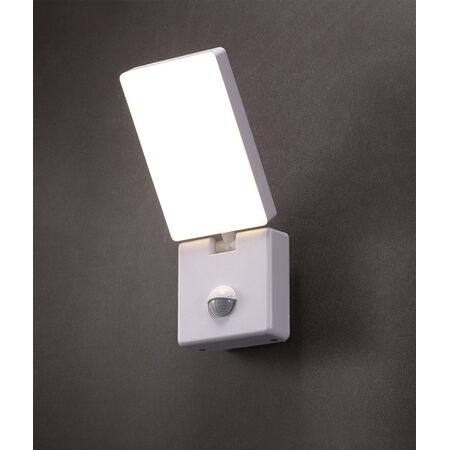 SECURITY S/ADJ LED Wh 4000K IP65 15W w/sensor