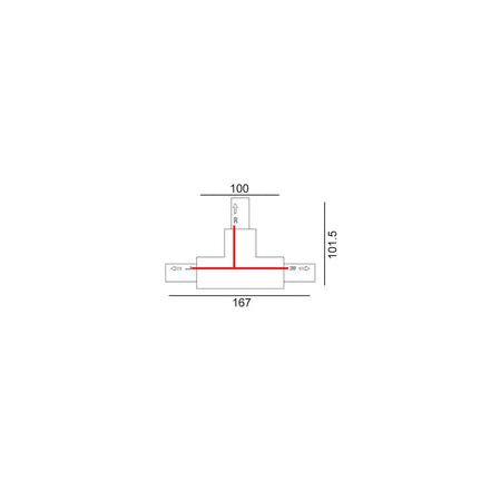 TRACK 3 Circuit 4 Wire Flexible Connector WH
