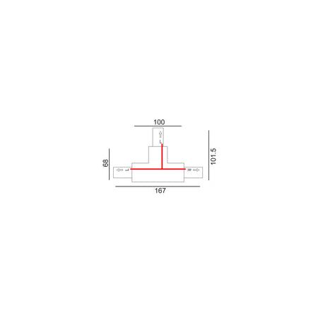 TRACK 3 Circuit 4 Wire Flexible Connector WH