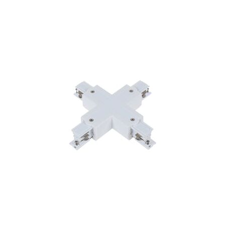 TRACK 3 Circuit 4 Wire T-Piece Connector - RIGHT2 WH