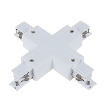 TRACK 3 Circuit 4 Wire  Elbow Connector WH