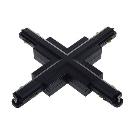 TRACK 1 Circuit 3 Wire  Elbow Connector- LEFT BLK