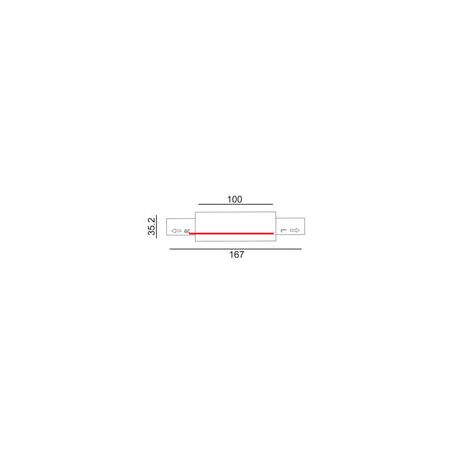 TRACK 3 Circuit 4 Wire TRACK LIVE END - LEFT WH